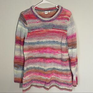 GAP Women’s Round Neck Knit Colorful Sweater